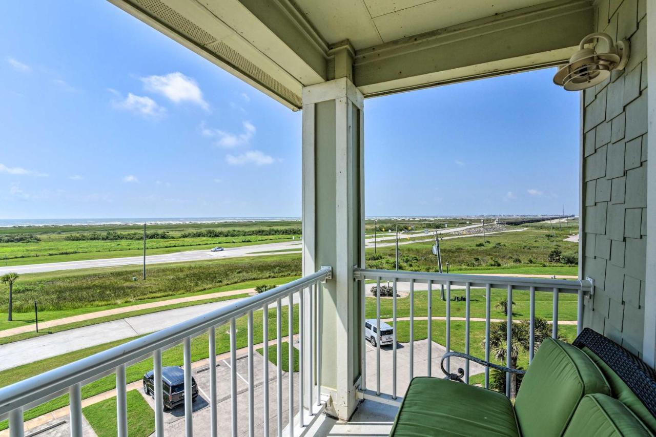 Pointe West Family Retreat Balcony And Ocean Views! Apartment Galveston Exterior foto
