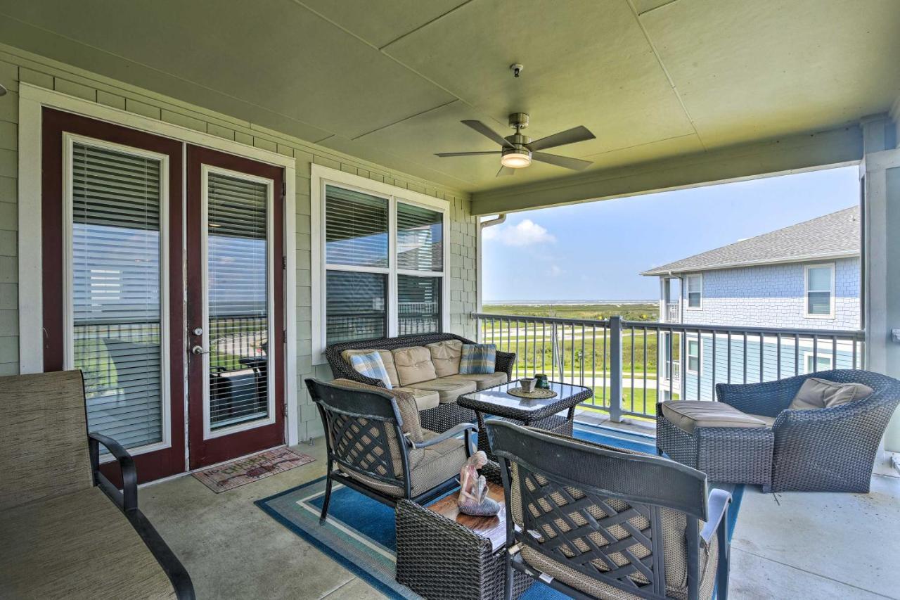 Pointe West Family Retreat Balcony And Ocean Views! Apartment Galveston Exterior foto
